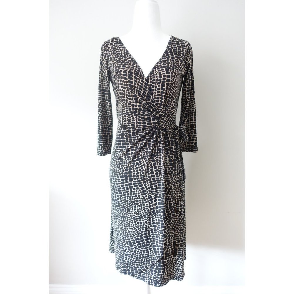 London Times Wrap Dress